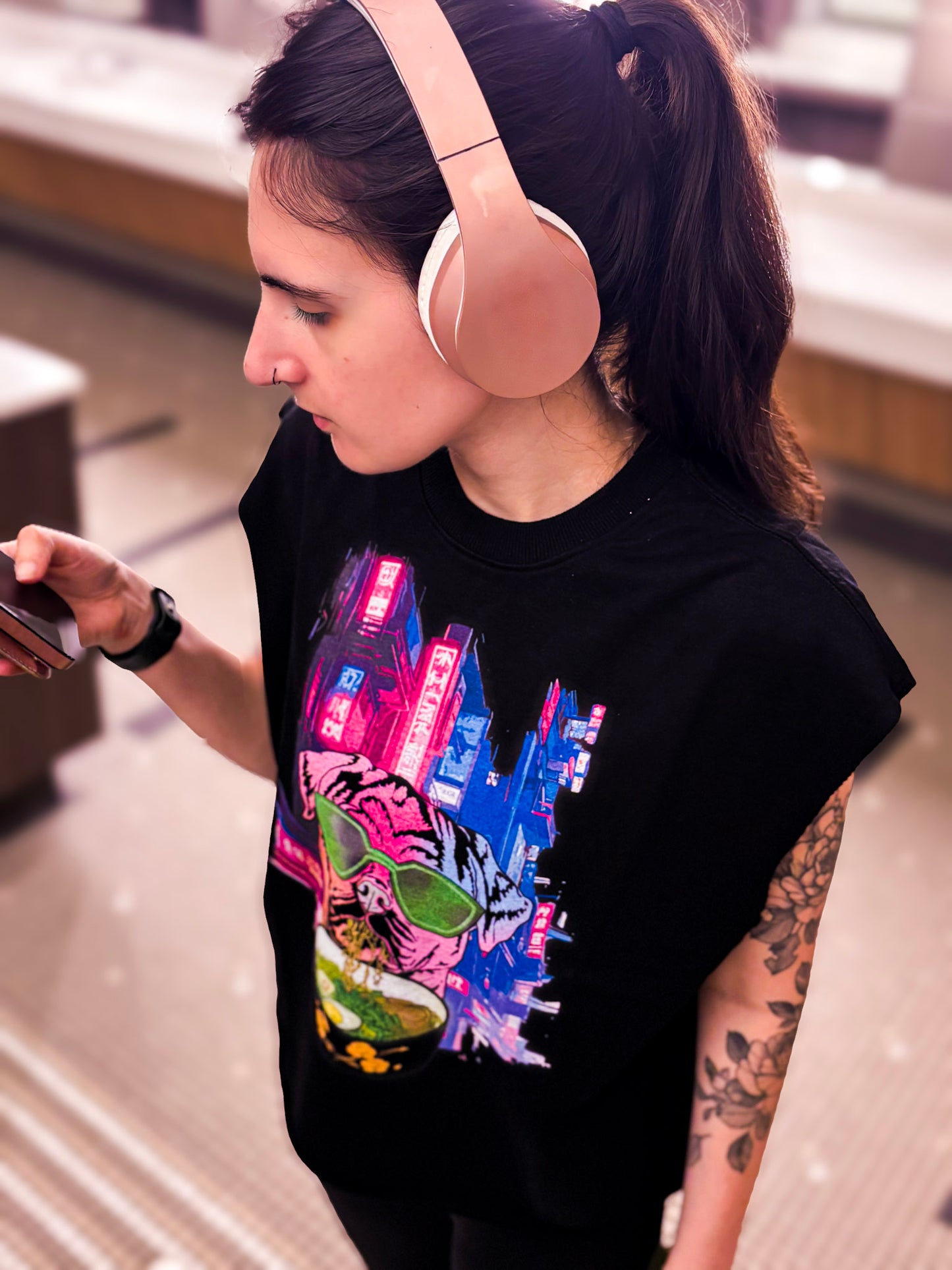 French Terry Boxy Tank Top