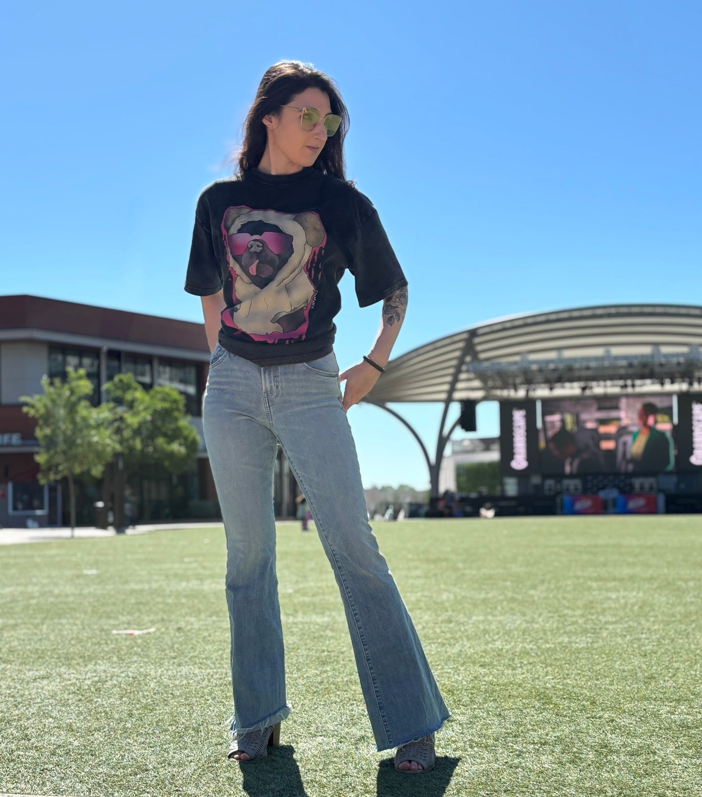 Oversize Snow Washed T-Shirt