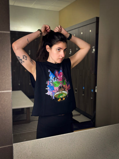 French Terry Boxy Tank Top