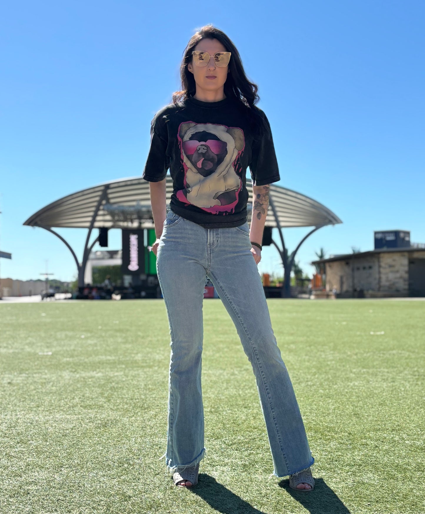 Oversize Snow Washed T-Shirt