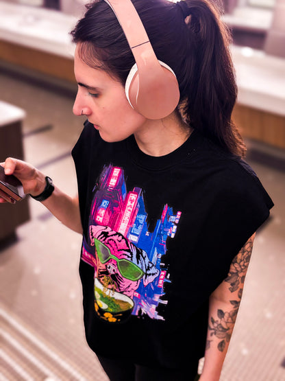 French Terry Boxy Tank Top